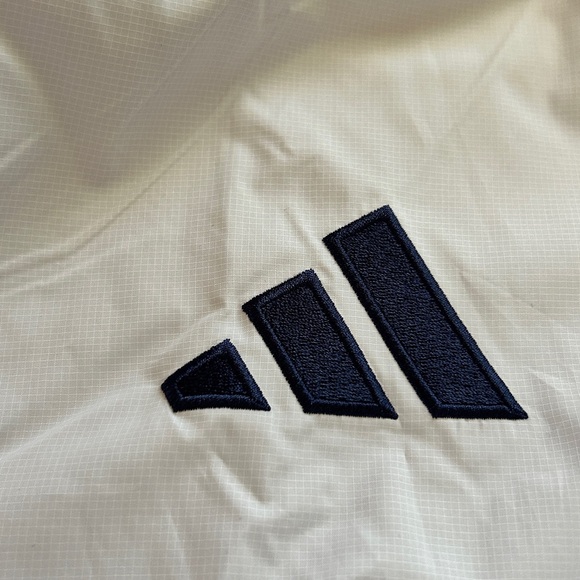 Galaxy By Harvic White and Gold LA Soccer Windbreaker Jacket - Picture 4 of 8